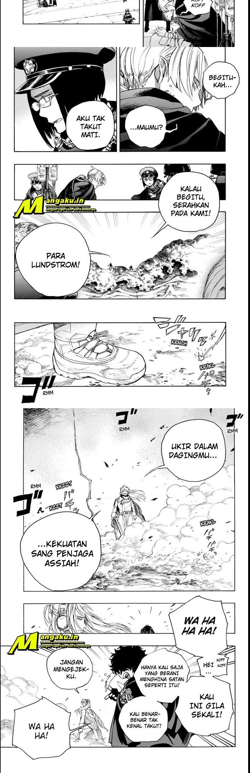 Ao no Exorcist Chapter 134.1 - halaman 3