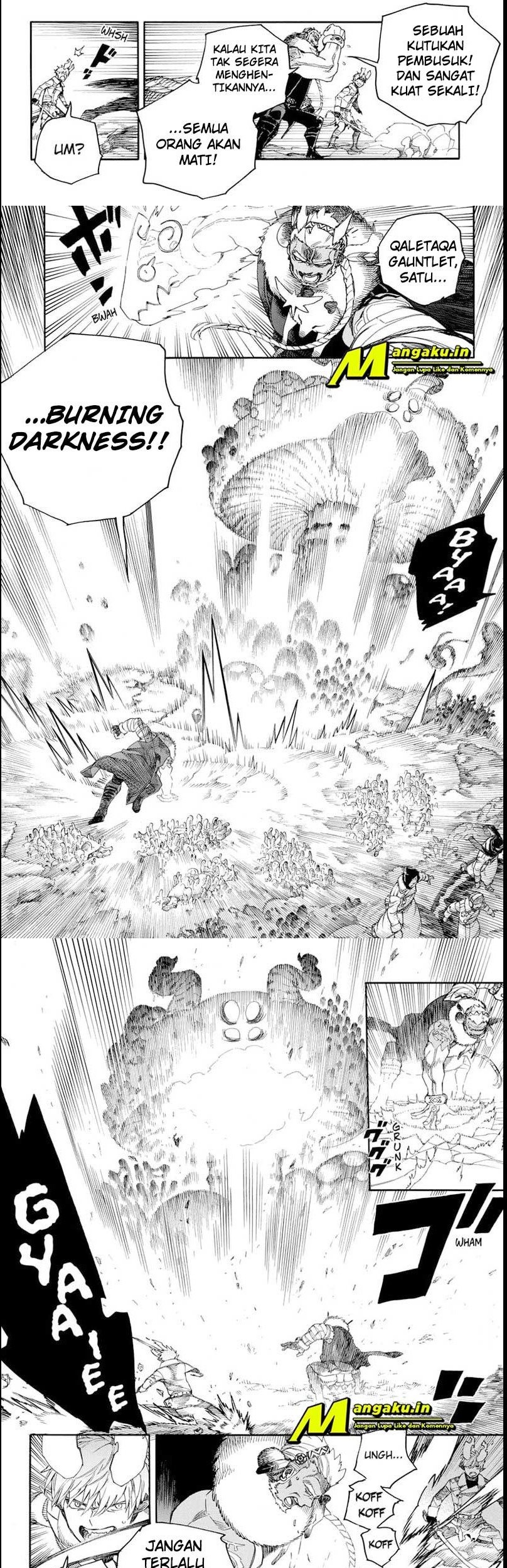 Ao no Exorcist Chapter 134.1 - halaman 7