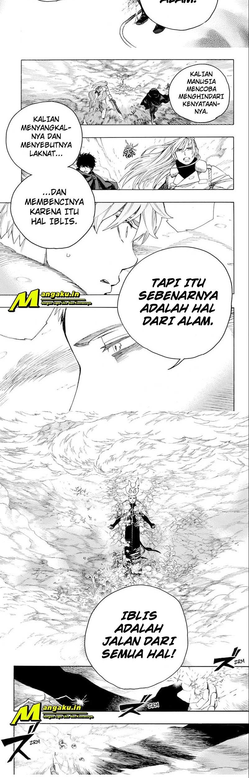 Ao no Exorcist Chapter 134.2 - halaman 3