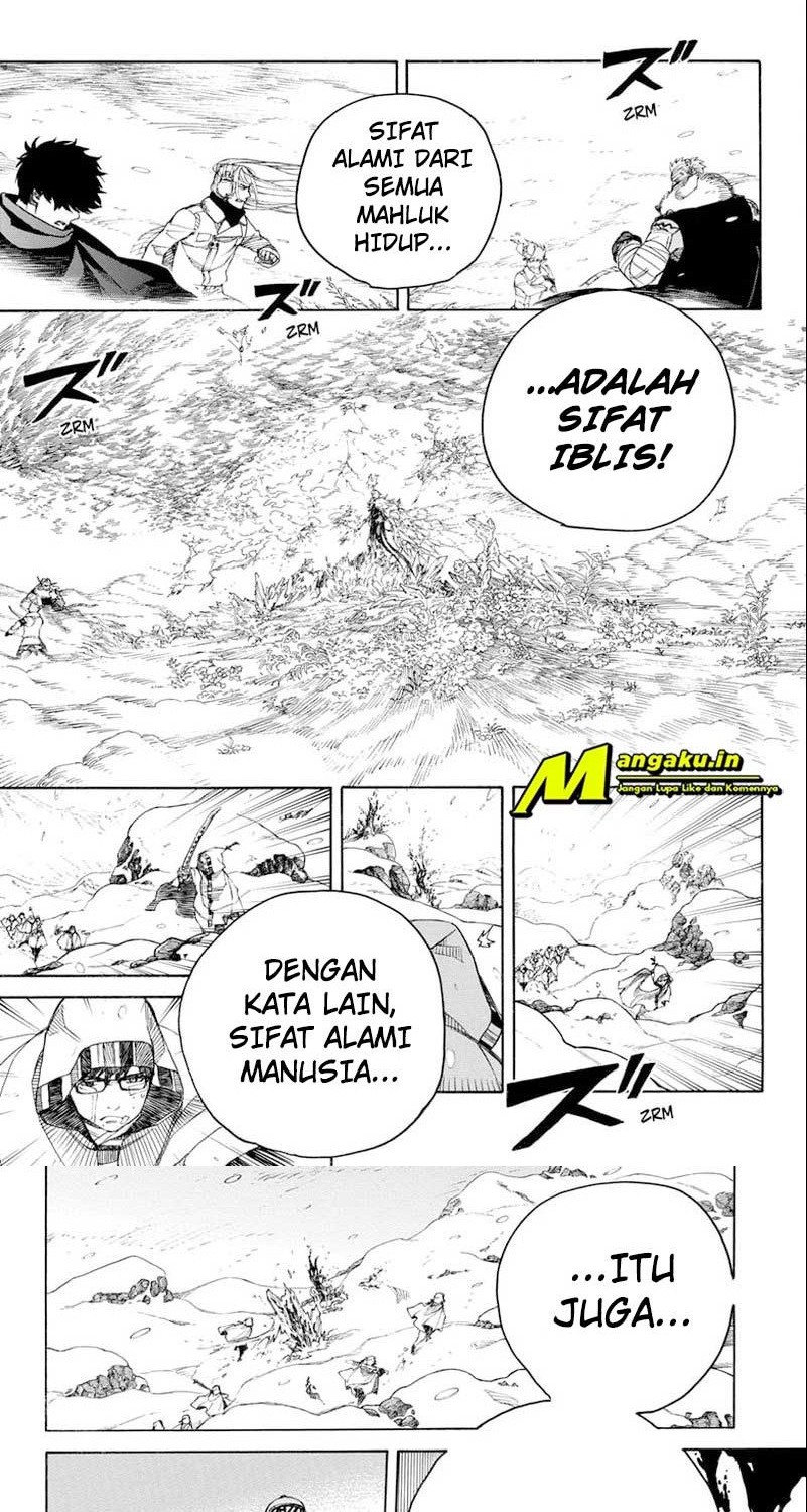 Ao no Exorcist Chapter 134.2 - halaman 4