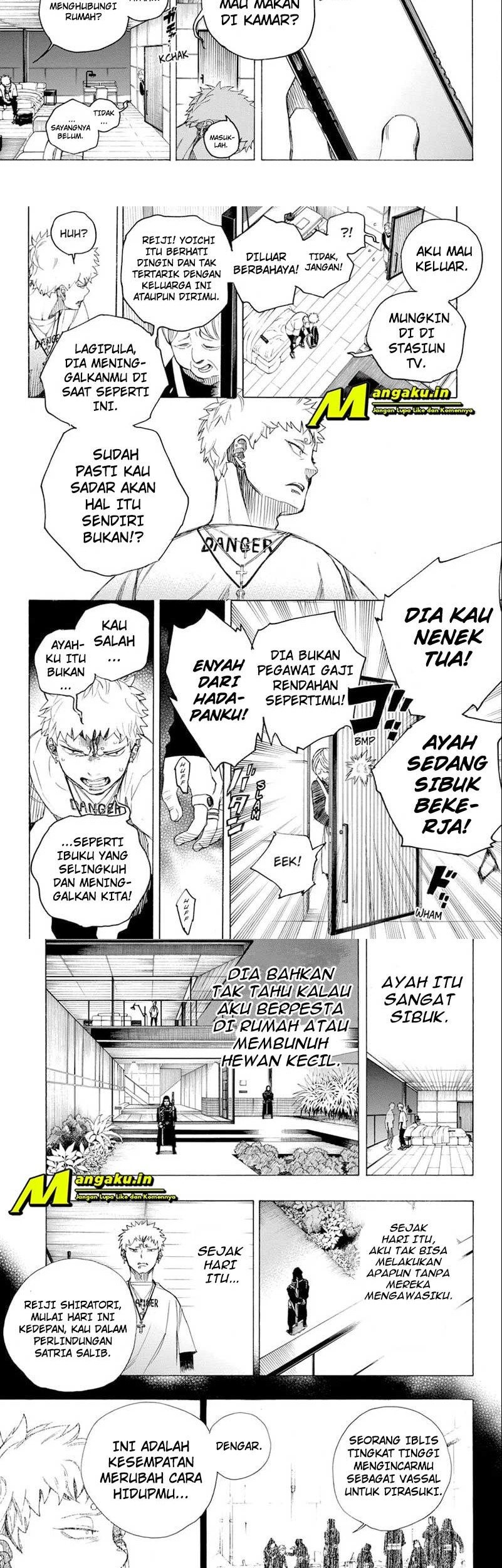 Ao no Exorcist Chapter 134.2 - halaman 7