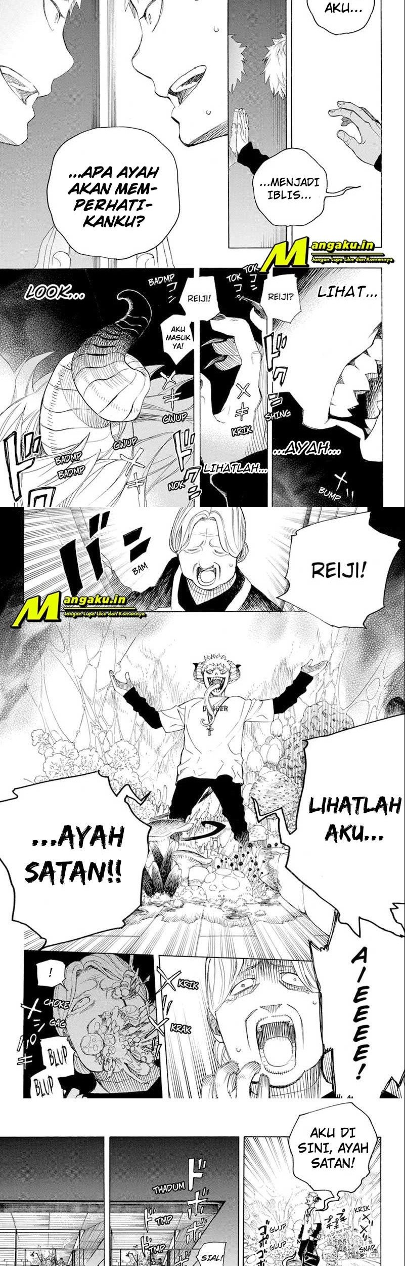 Ao no Exorcist Chapter 134.2 - halaman 9