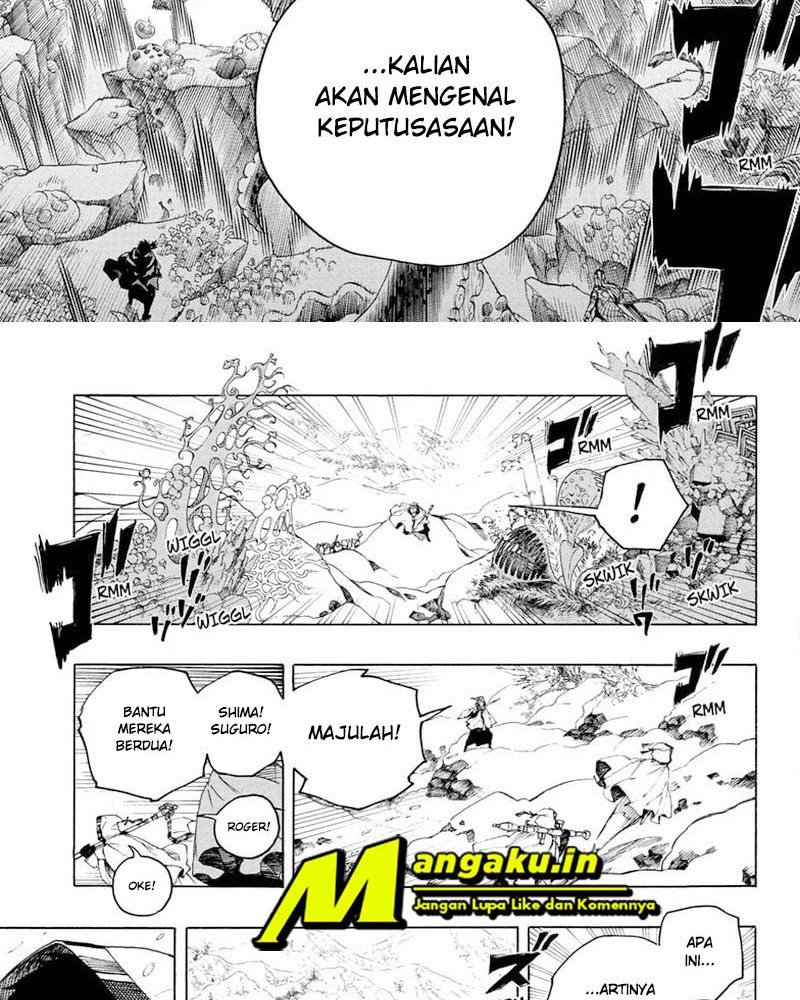 Ao no Exorcist Chapter 135.1 - halaman 6