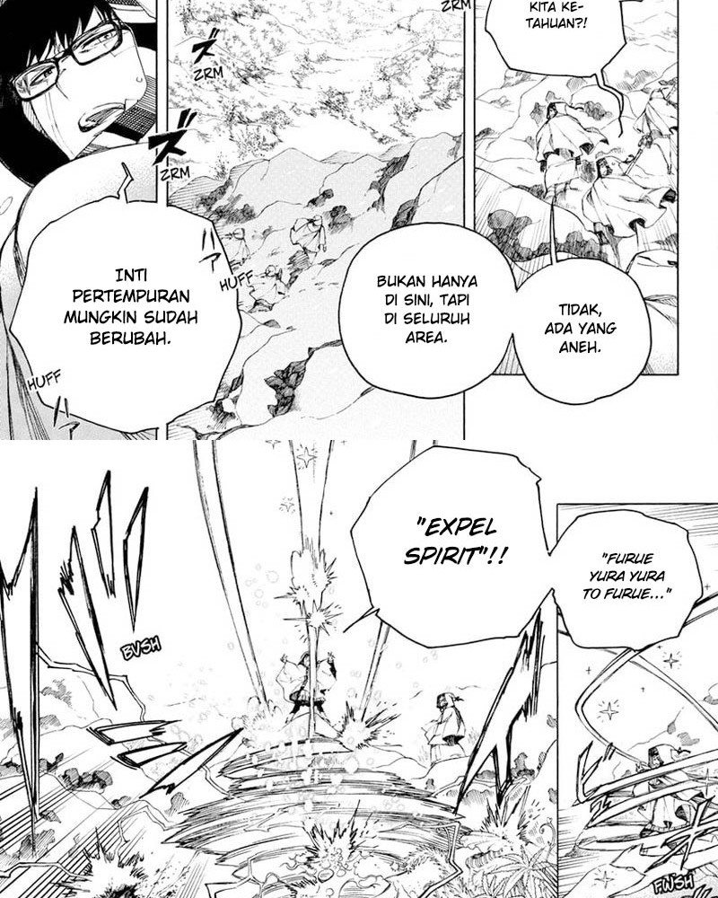 Ao no Exorcist Chapter 135.1 - halaman 7