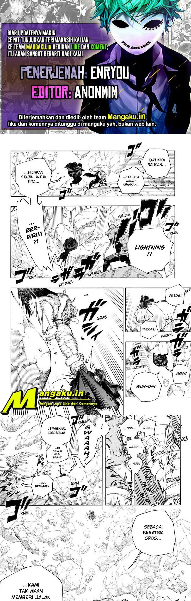 Ao no Exorcist Chapter 135.2 - halaman 1