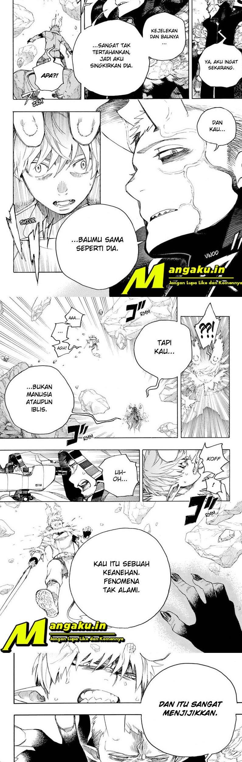 Ao no Exorcist Chapter 135.2 - halaman 5