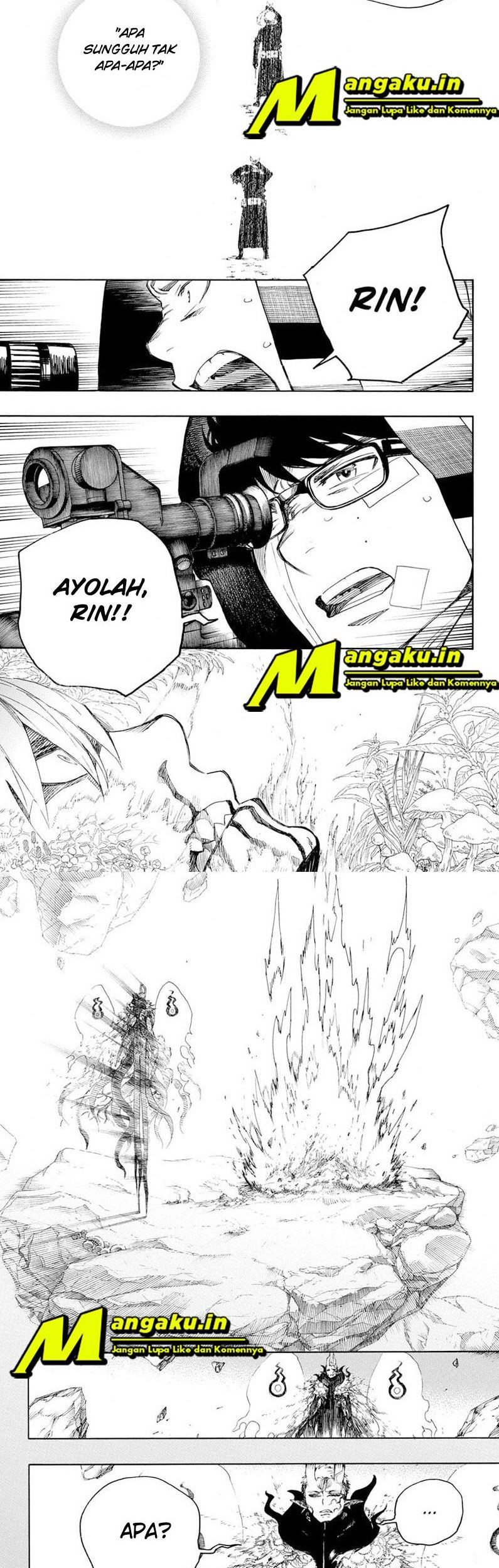 Ao no Exorcist Chapter 135.2 - halaman 9