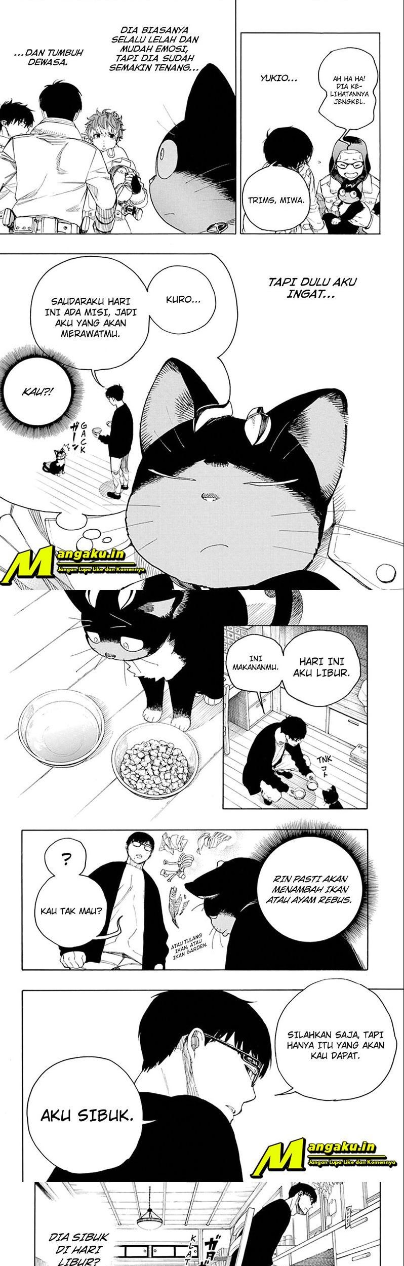 Ao no Exorcist Chapter 135.5 - halaman 3