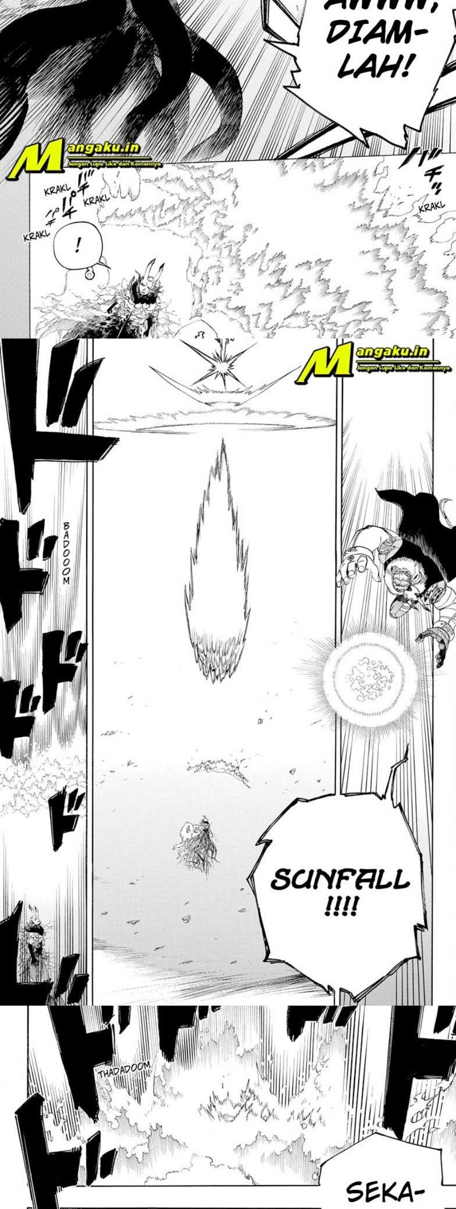 Ao no Exorcist Chapter 136 - halaman 10