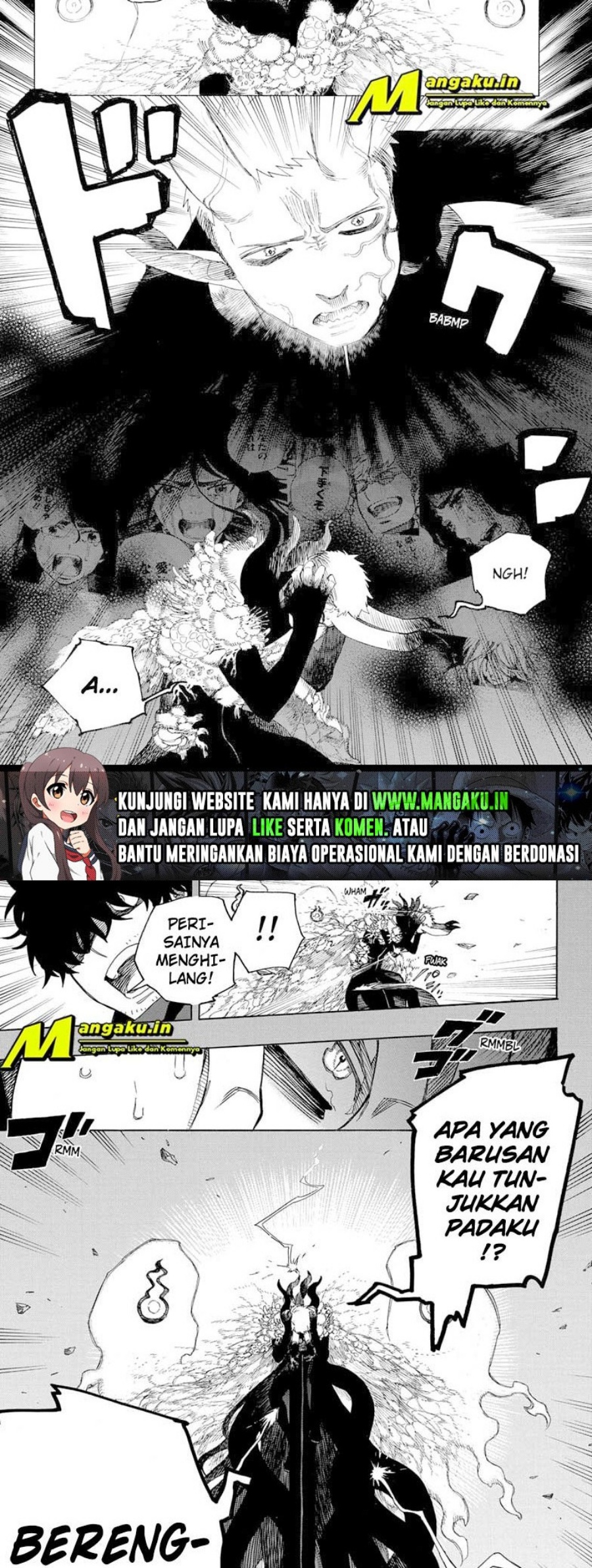 Ao no Exorcist Chapter 136 - halaman 12