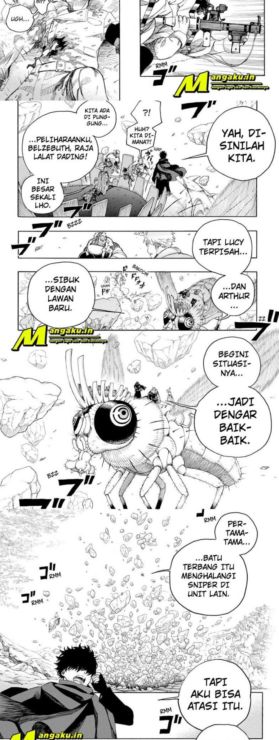 Ao no Exorcist Chapter 136 - halaman 4