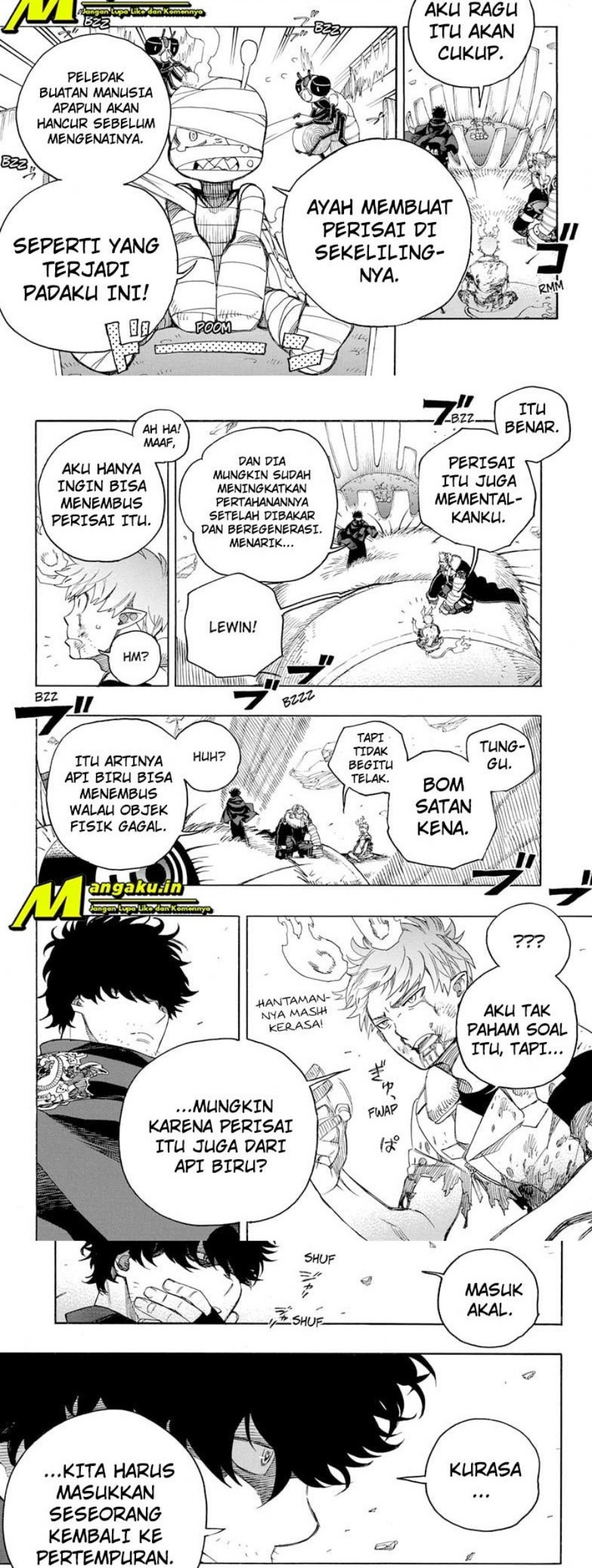 Ao no Exorcist Chapter 136 - halaman 5