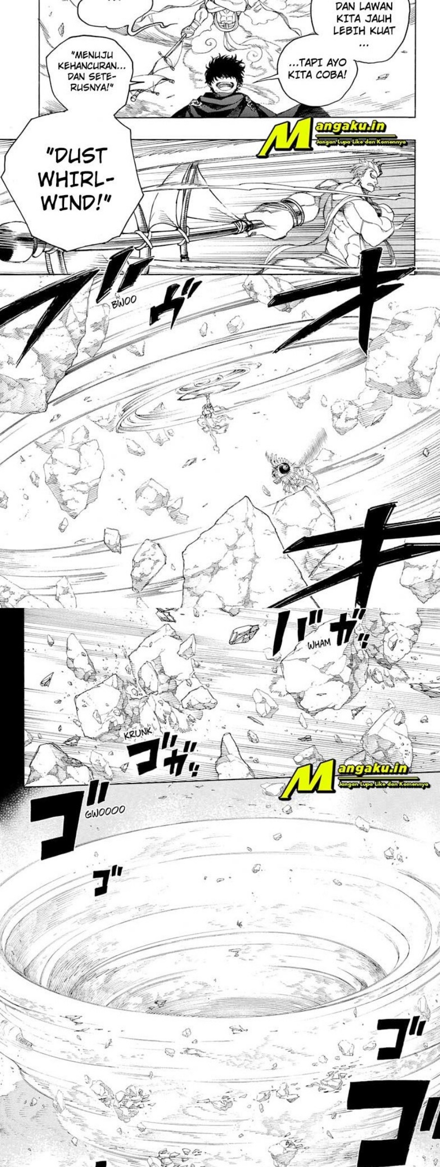 Ao no Exorcist Chapter 136 - halaman 7