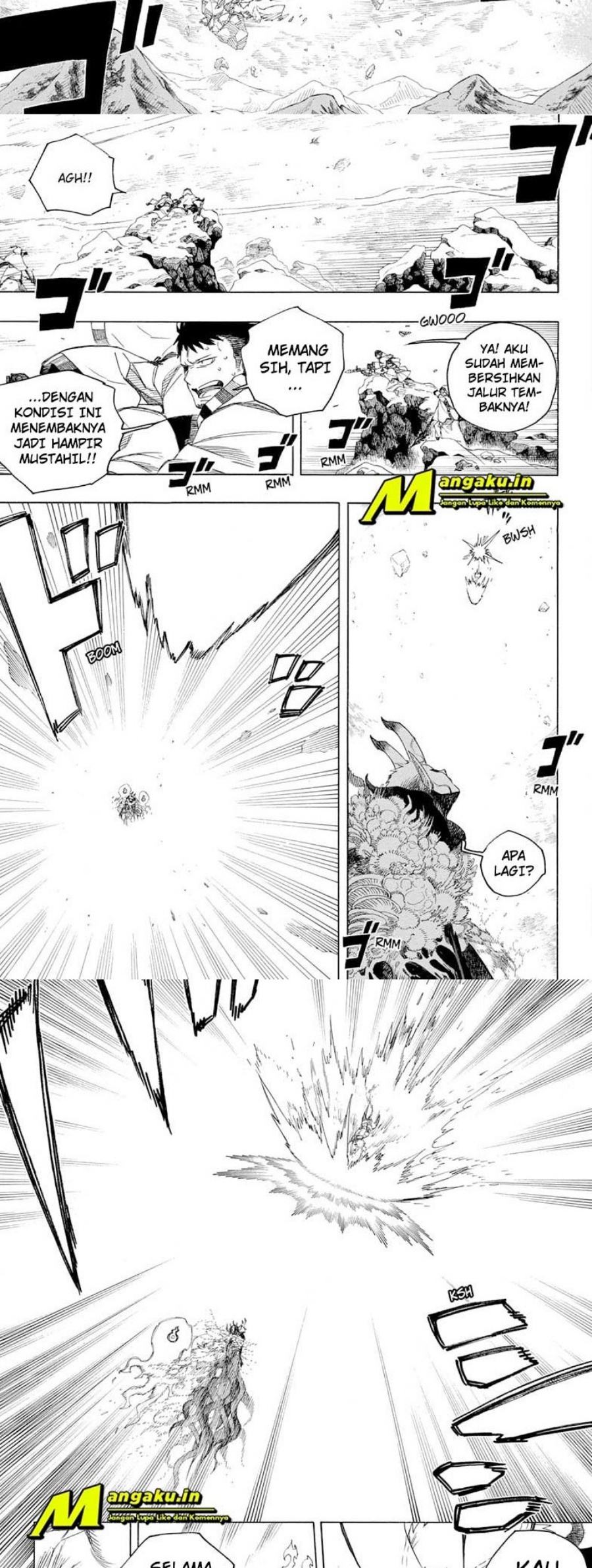 Ao no Exorcist Chapter 136 - halaman 8