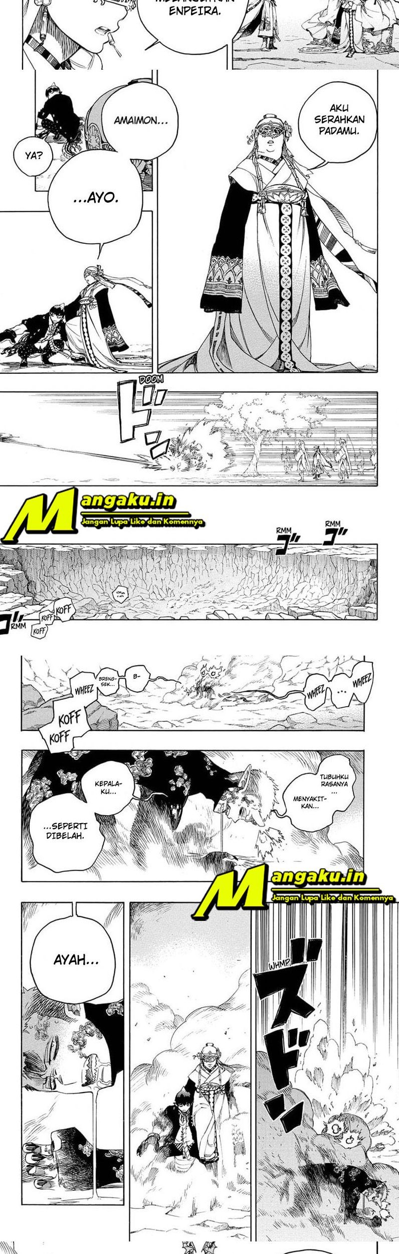 Ao no Exorcist Chapter 137 - halaman 5