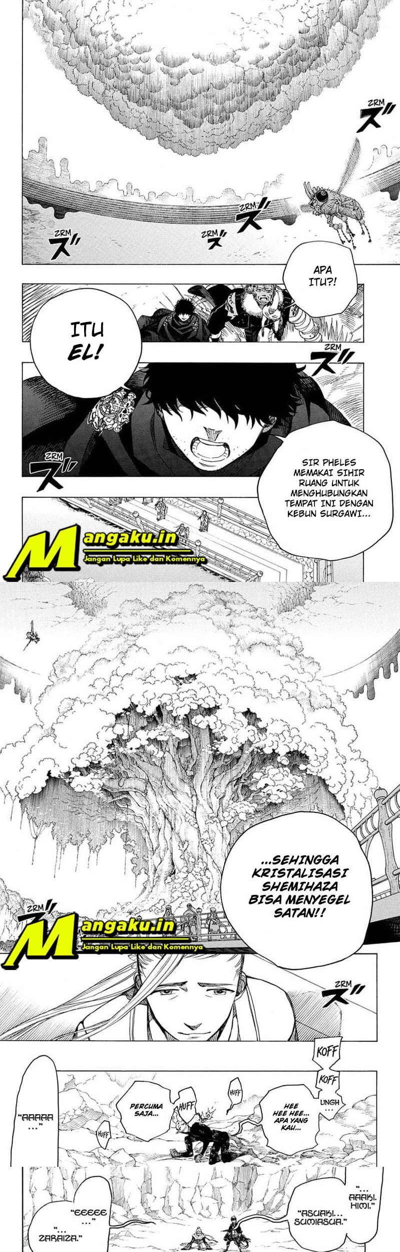 Ao no Exorcist Chapter 137 - halaman 8