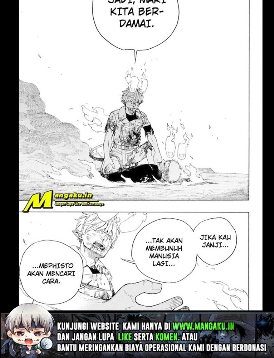 Ao no Exorcist Chapter 138.1 - halaman 18