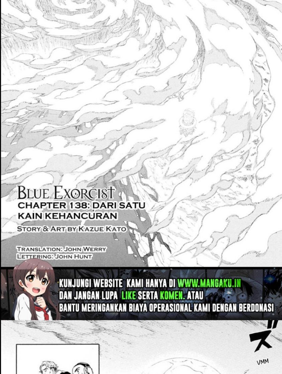 Ao no Exorcist Chapter 138.1 - halaman 2