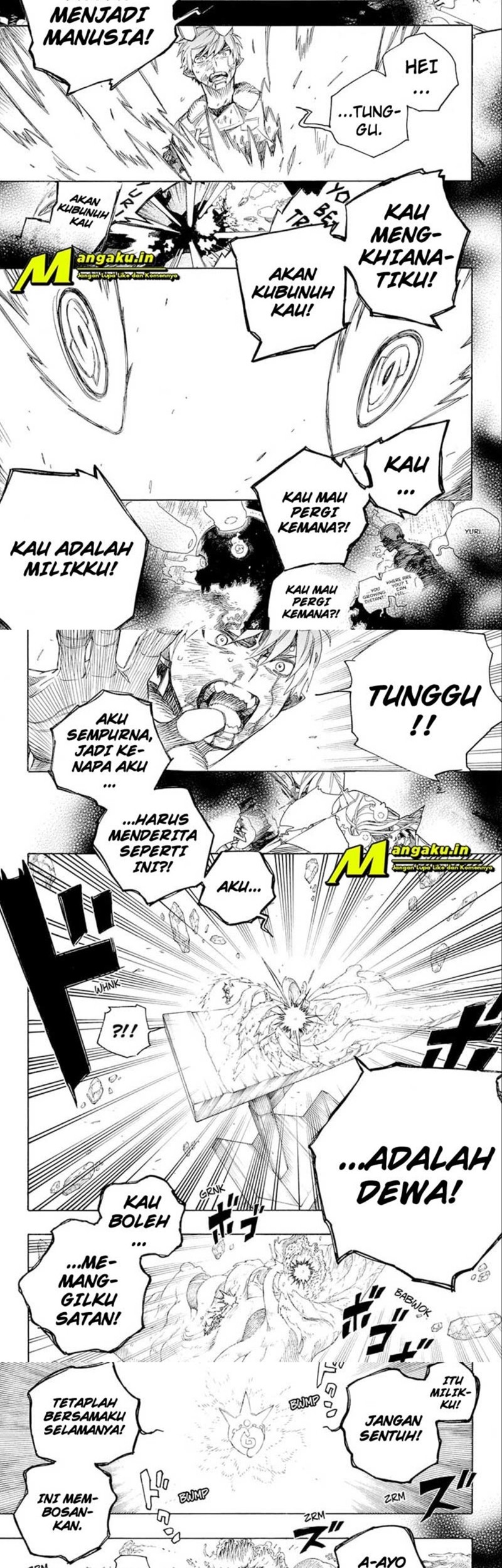 Ao no Exorcist Chapter 138.2 - halaman 4