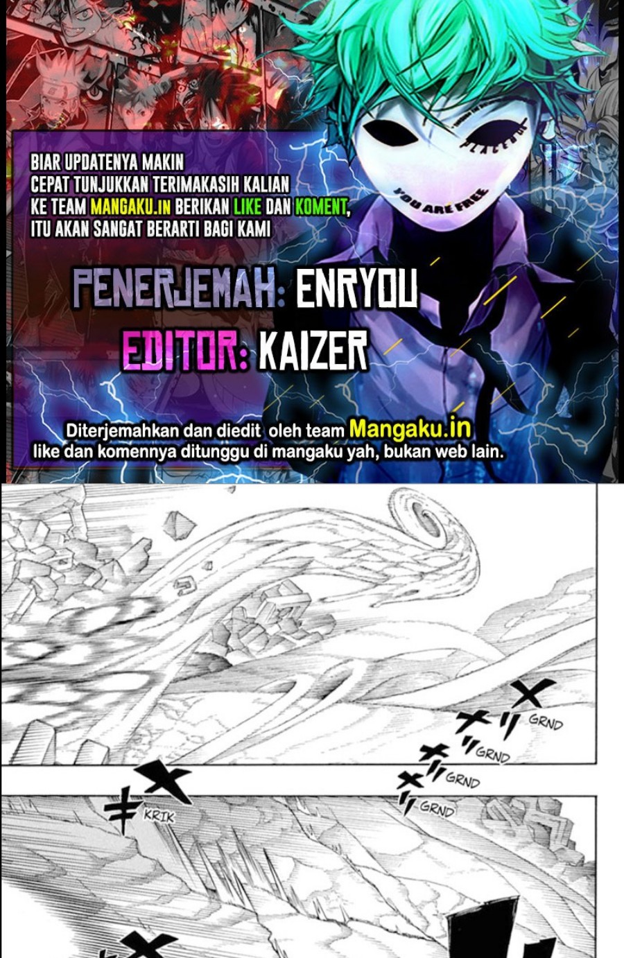 Ao no Exorcist Chapter 139.1 - halaman 1