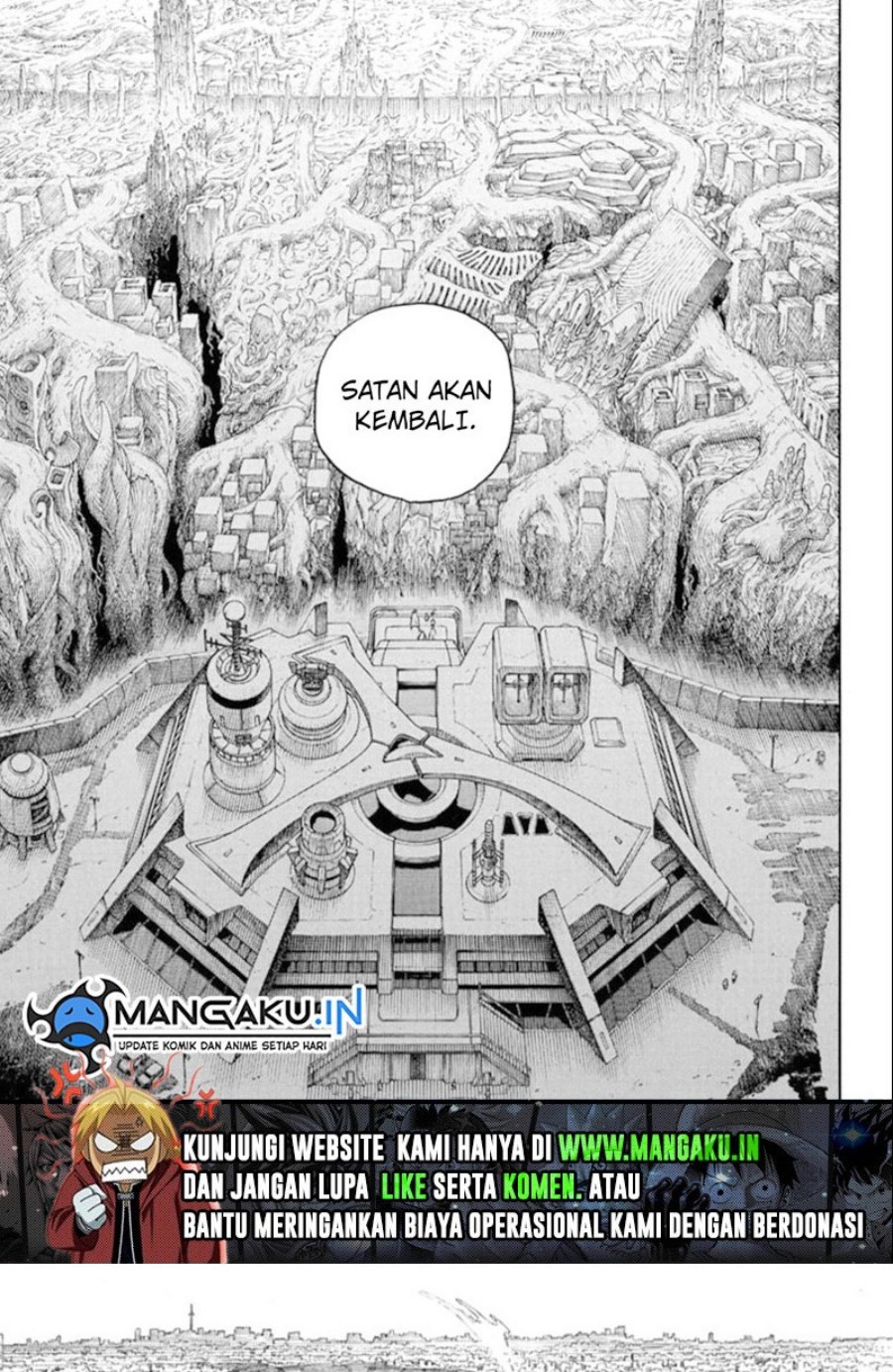Ao no Exorcist Chapter 139.1 - halaman 21