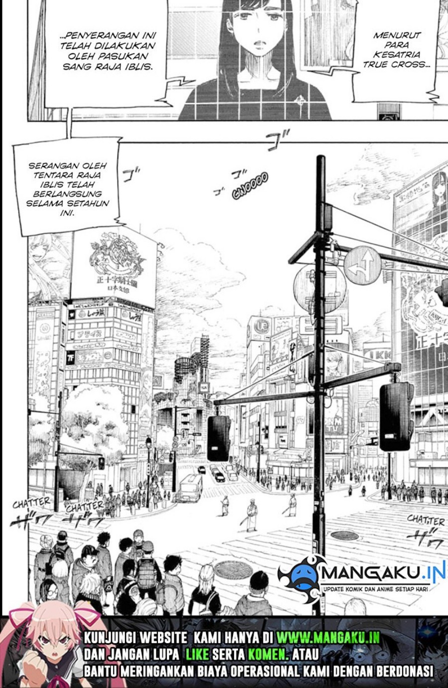 Ao no Exorcist Chapter 139.1 - halaman 24