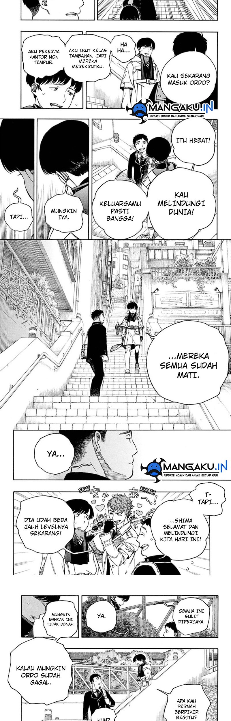 Ao no Exorcist Chapter 139.2 - halaman 11