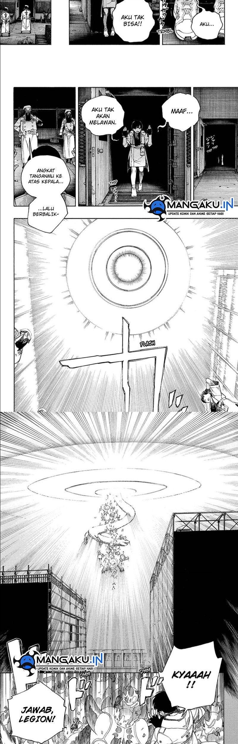 Ao no Exorcist Chapter 139.2 - halaman 17
