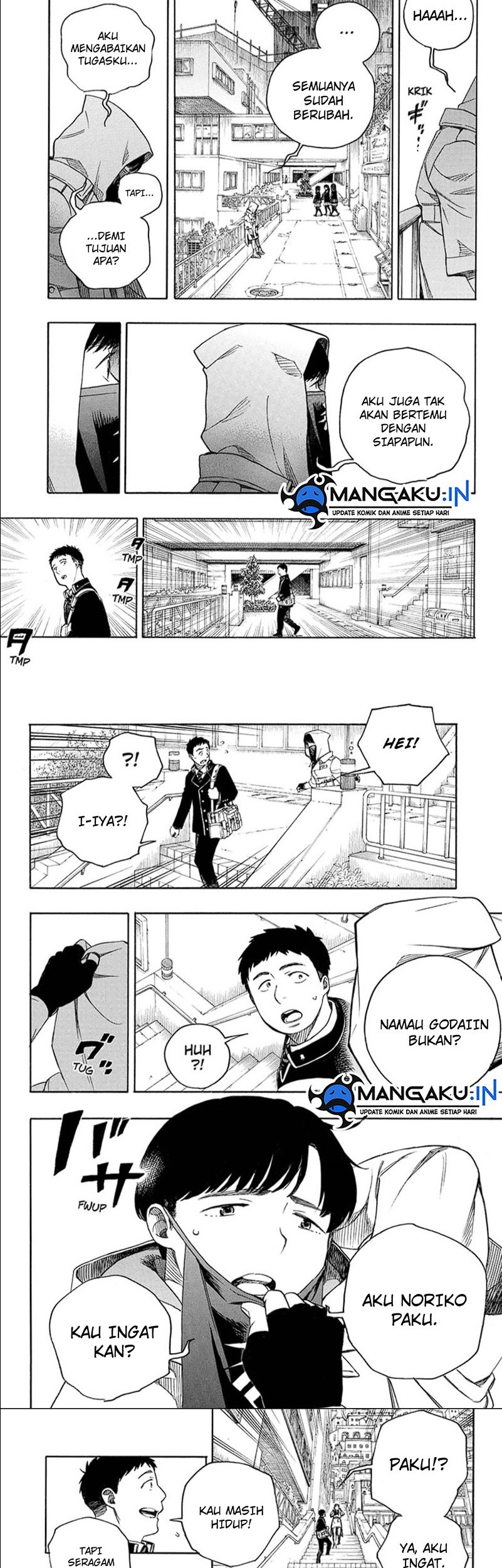 Ao no Exorcist Chapter 139.2 - halaman 9