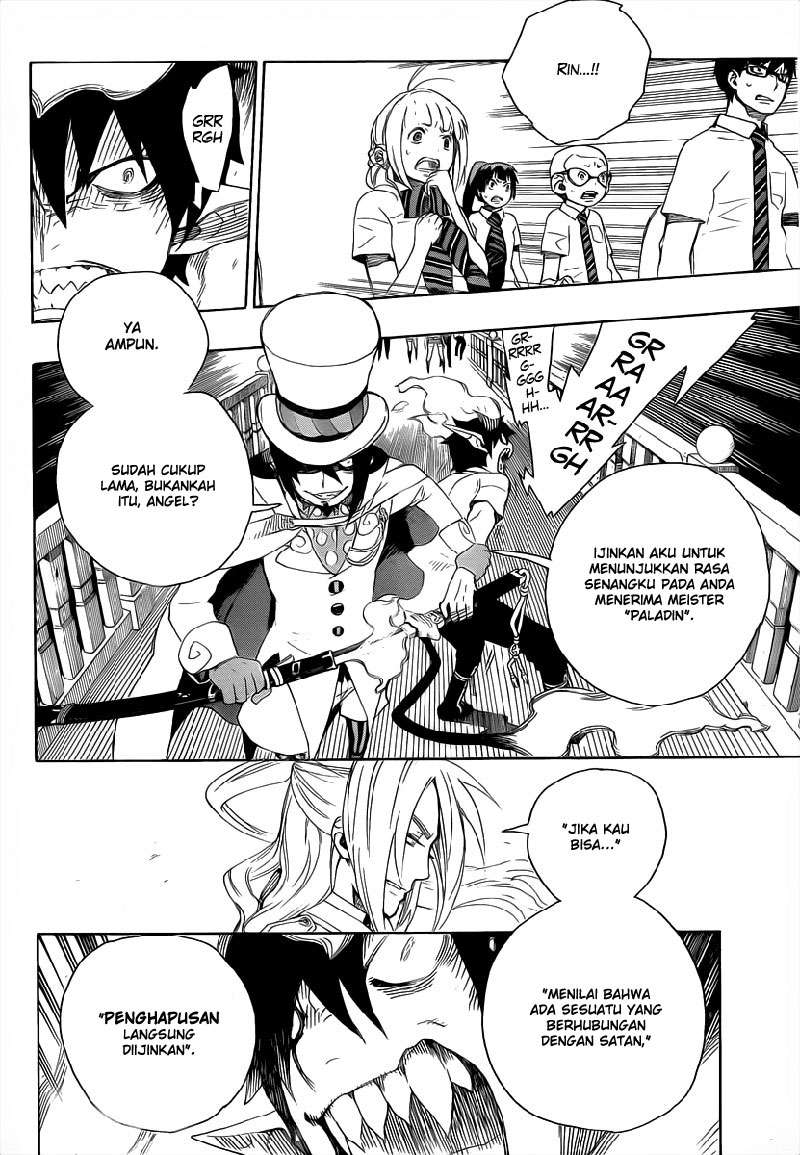 Ao no Exorcist Chapter 14 - halaman 12