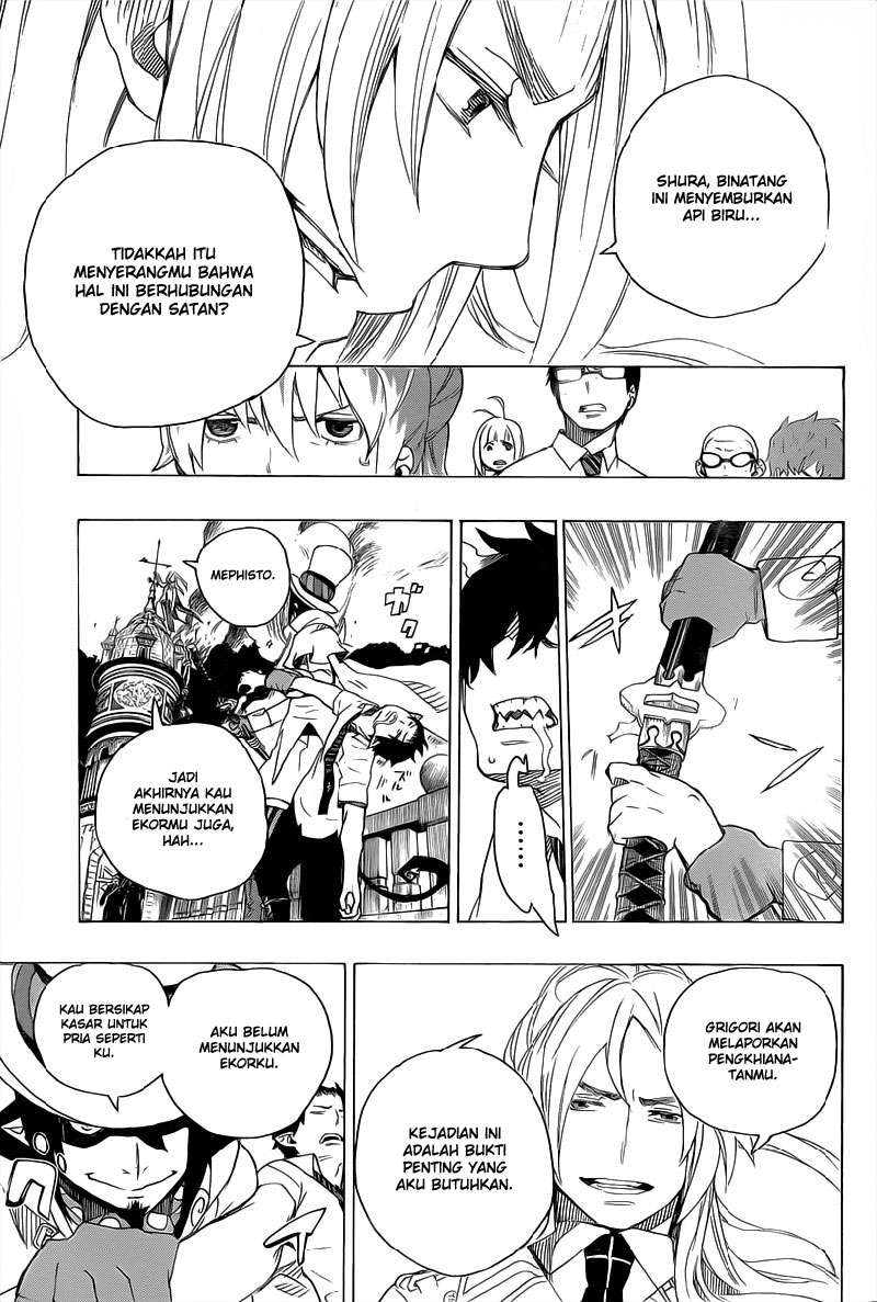 Ao no Exorcist Chapter 14 - halaman 13