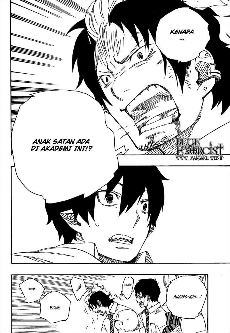 Ao no Exorcist Chapter 14 - halaman 22