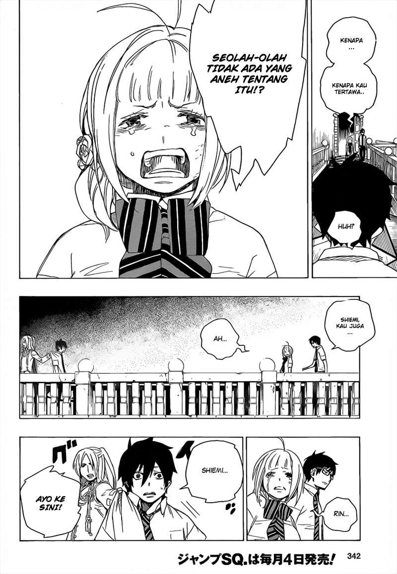 Ao no Exorcist Chapter 14 - halaman 24