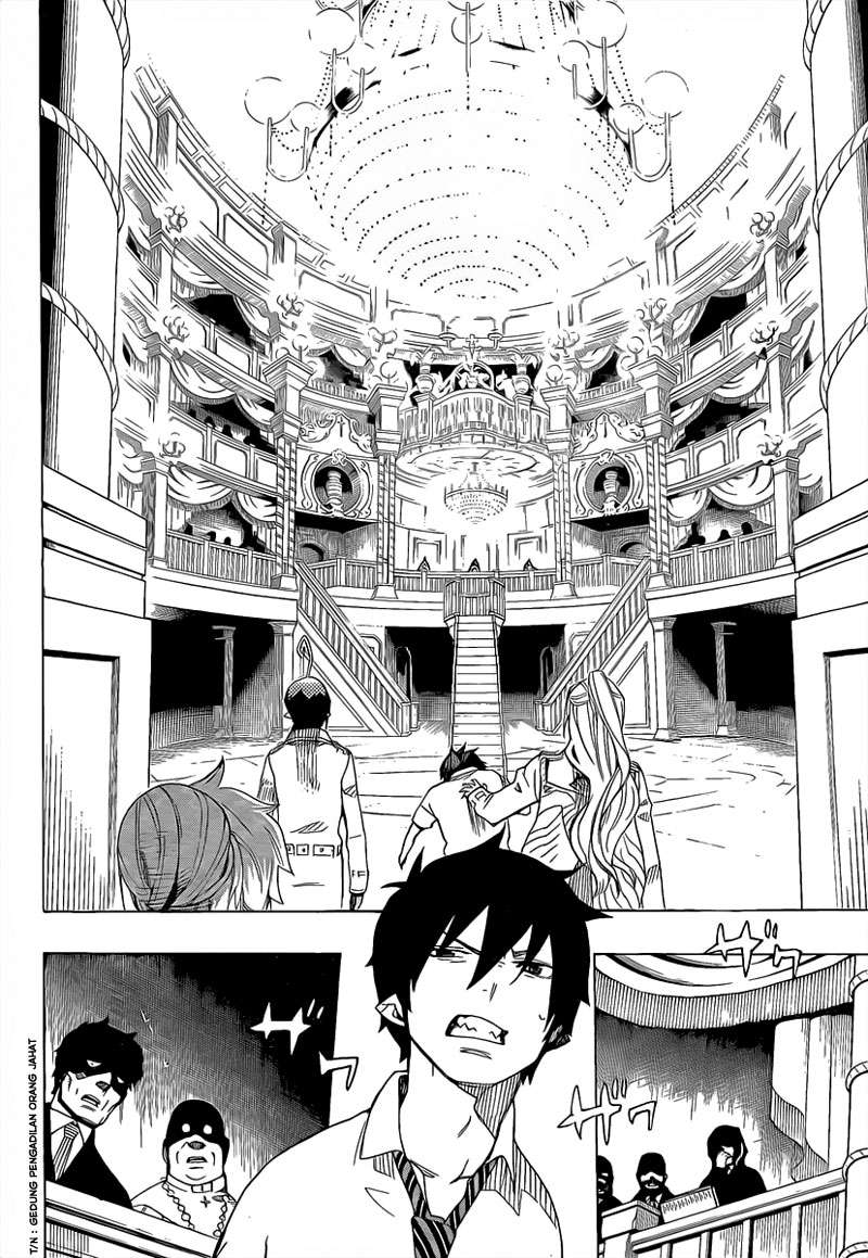 Ao no Exorcist Chapter 14 - halaman 26