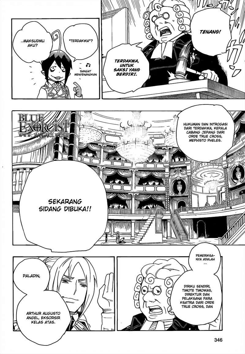 Ao no Exorcist Chapter 14 - halaman 28