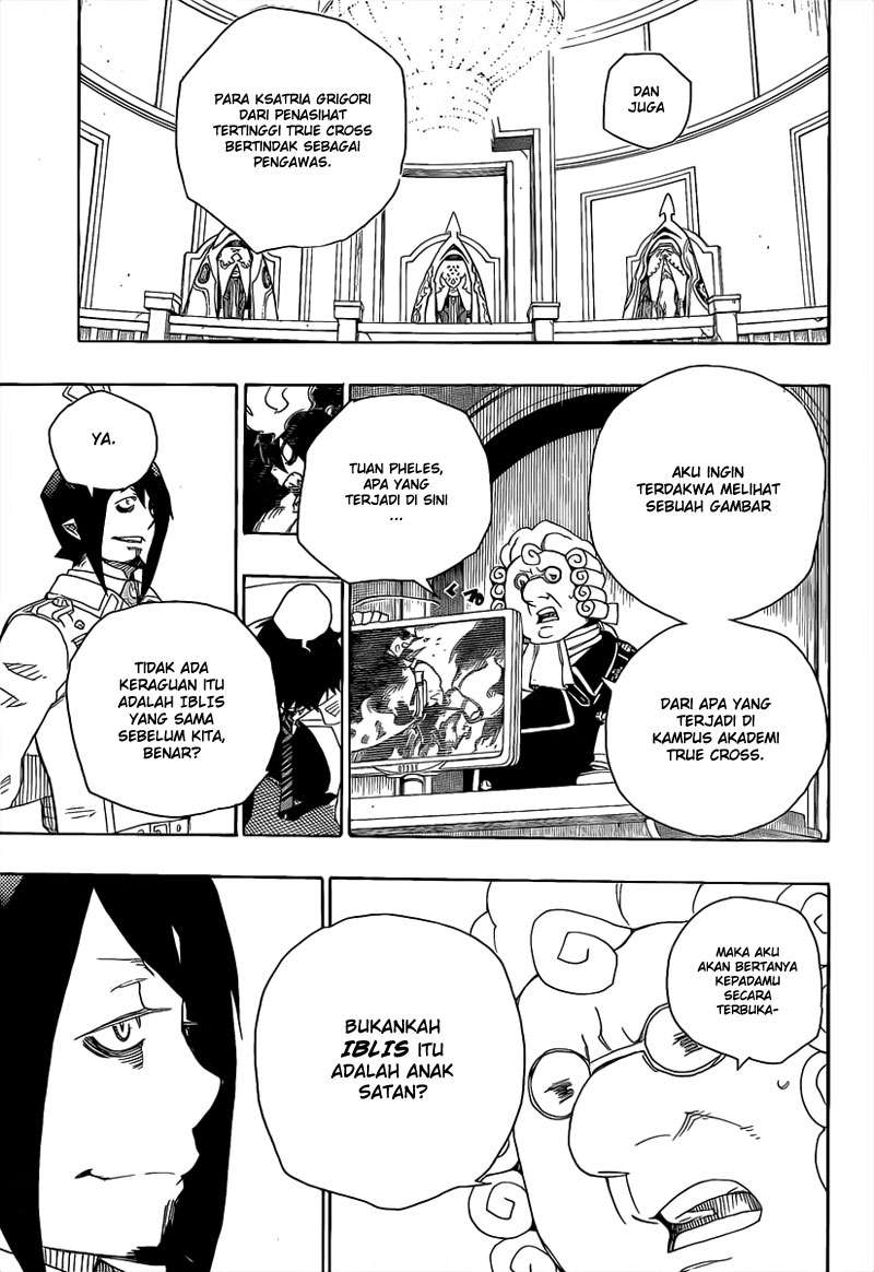 Ao no Exorcist Chapter 14 - halaman 29