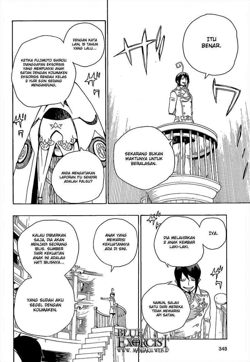 Ao no Exorcist Chapter 14 - halaman 30