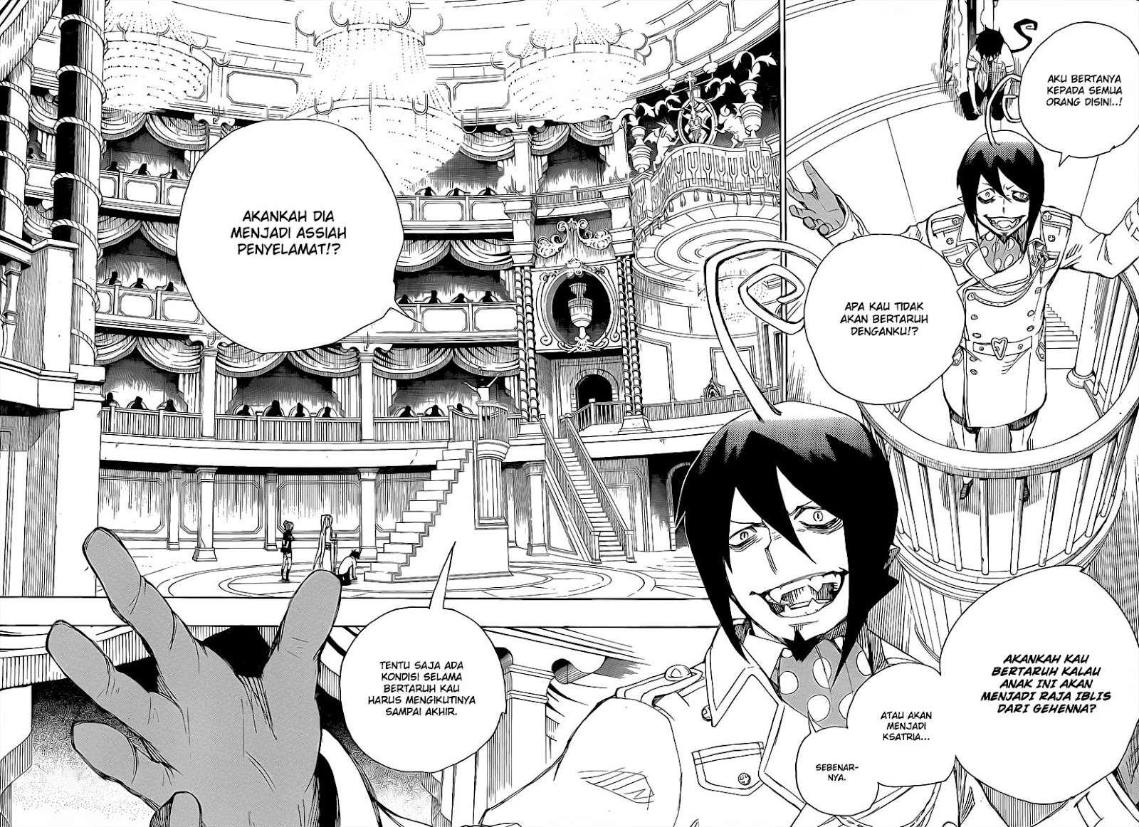Ao no Exorcist Chapter 14 - halaman 32