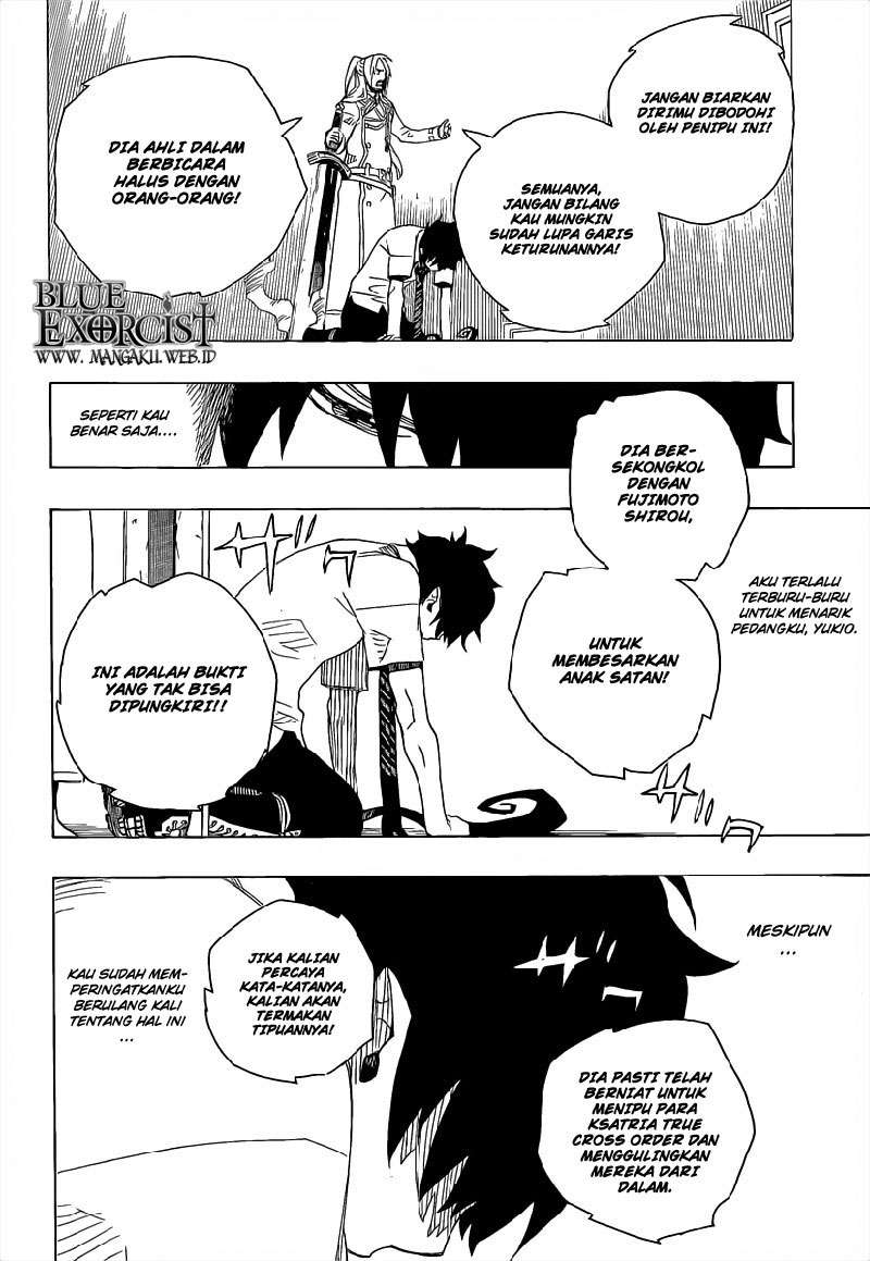 Ao no Exorcist Chapter 14 - halaman 33