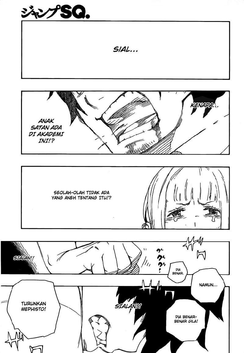 Ao no Exorcist Chapter 14 - halaman 34