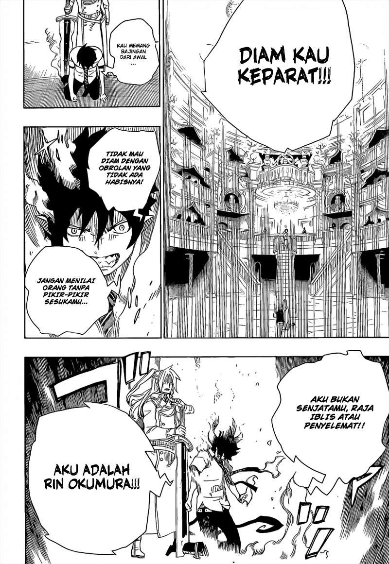 Ao no Exorcist Chapter 14 - halaman 35