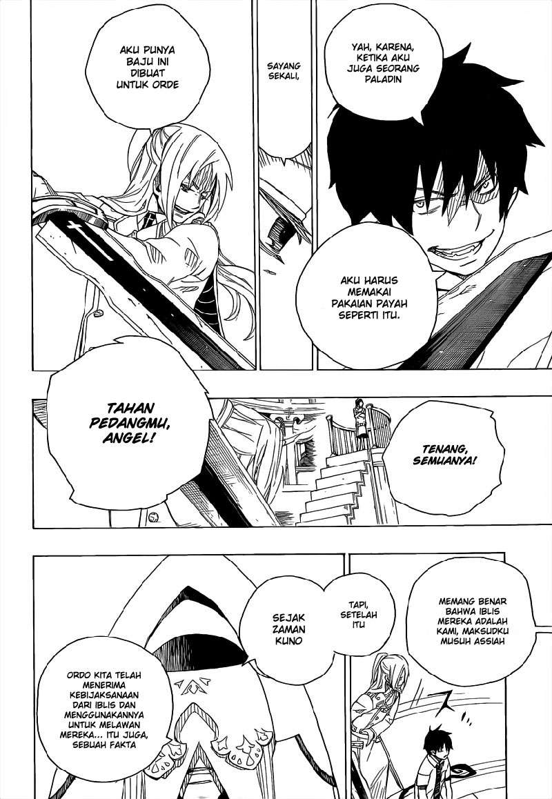 Ao no Exorcist Chapter 14 - halaman 37