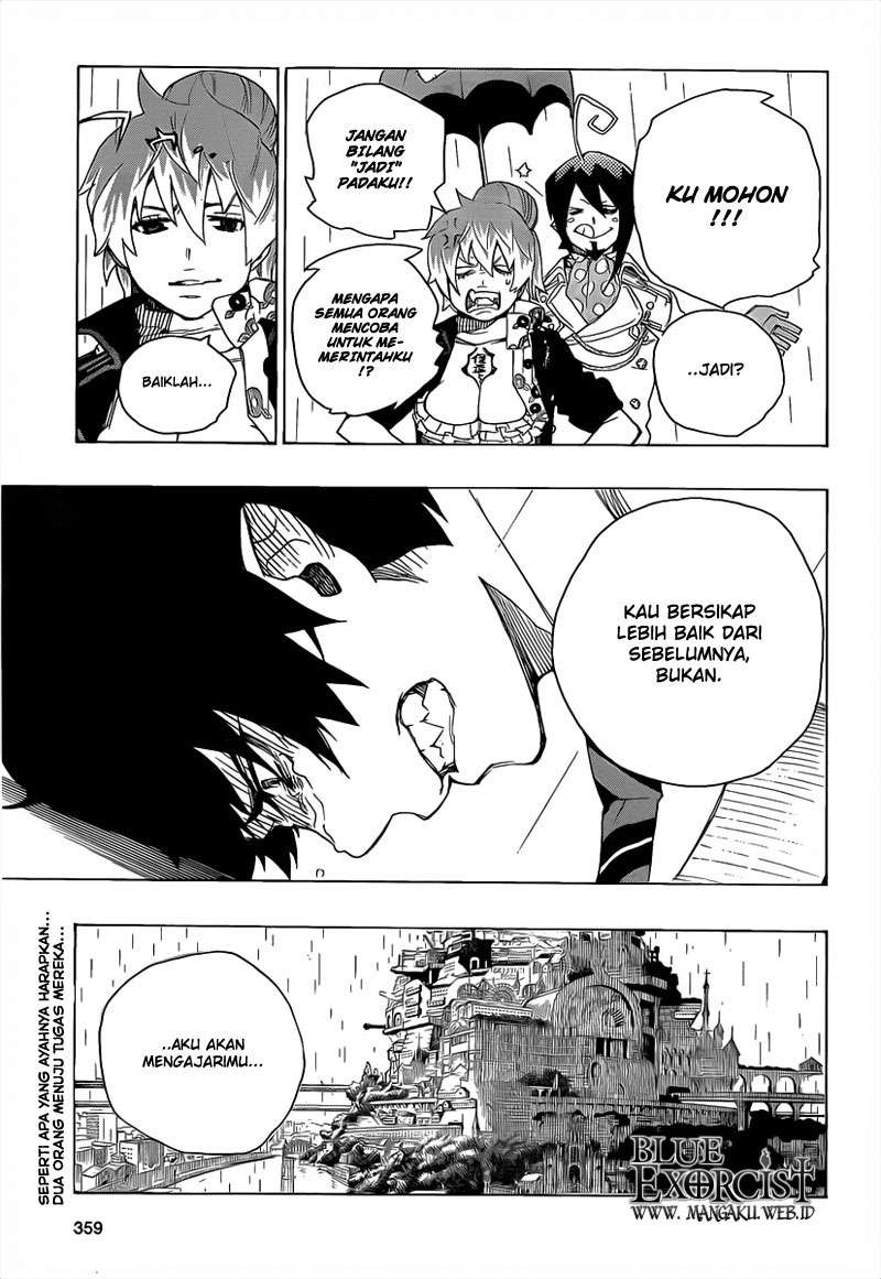Ao no Exorcist Chapter 14 - halaman 40