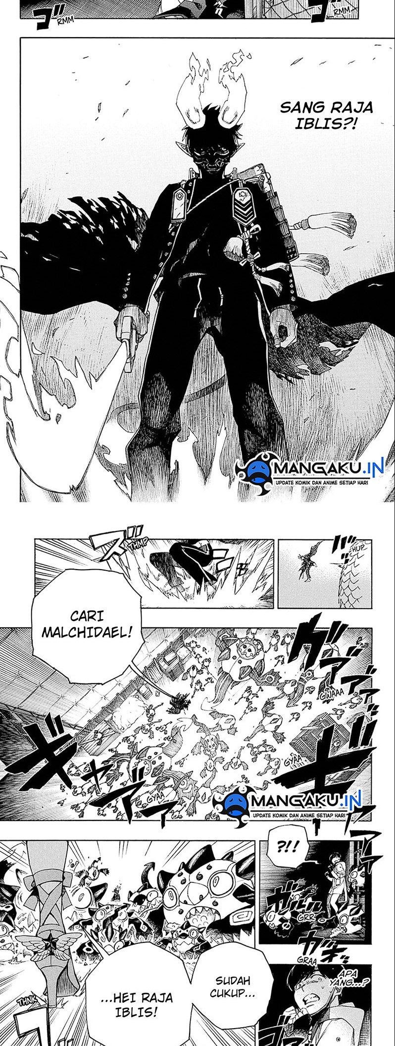 Ao no Exorcist Chapter 140.1 - halaman 2