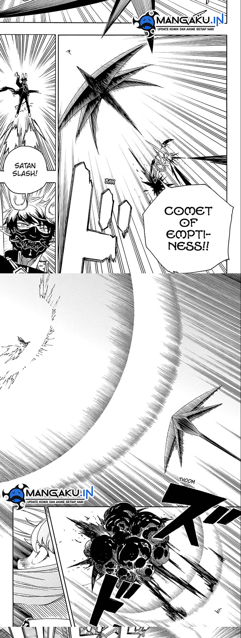 Ao no Exorcist Chapter 140.1 - halaman 6