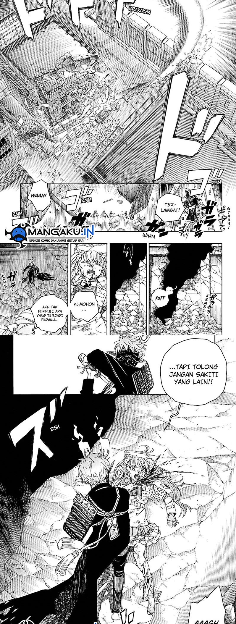 Ao no Exorcist Chapter 140.1 - halaman 7