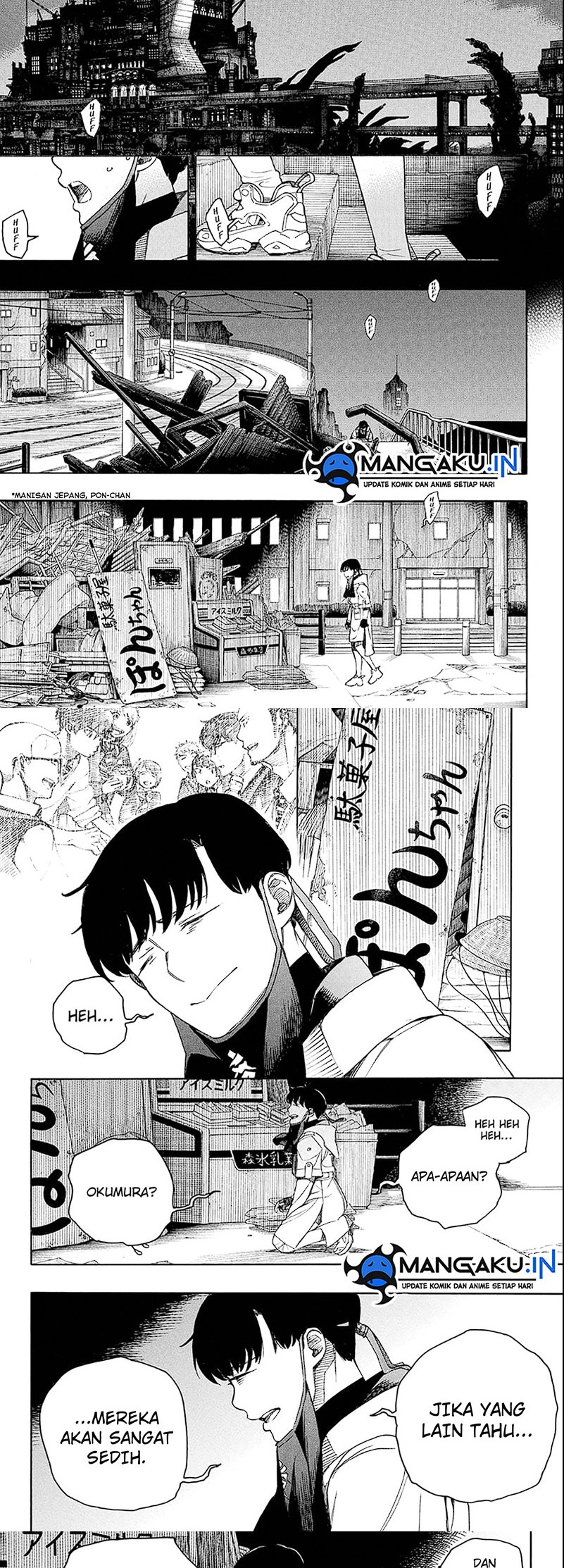 Ao no Exorcist Chapter 140.2 - halaman 3