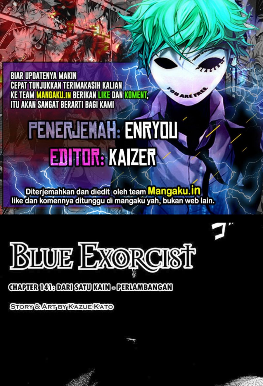 Ao no Exorcist Chapter 141.1 - halaman 1