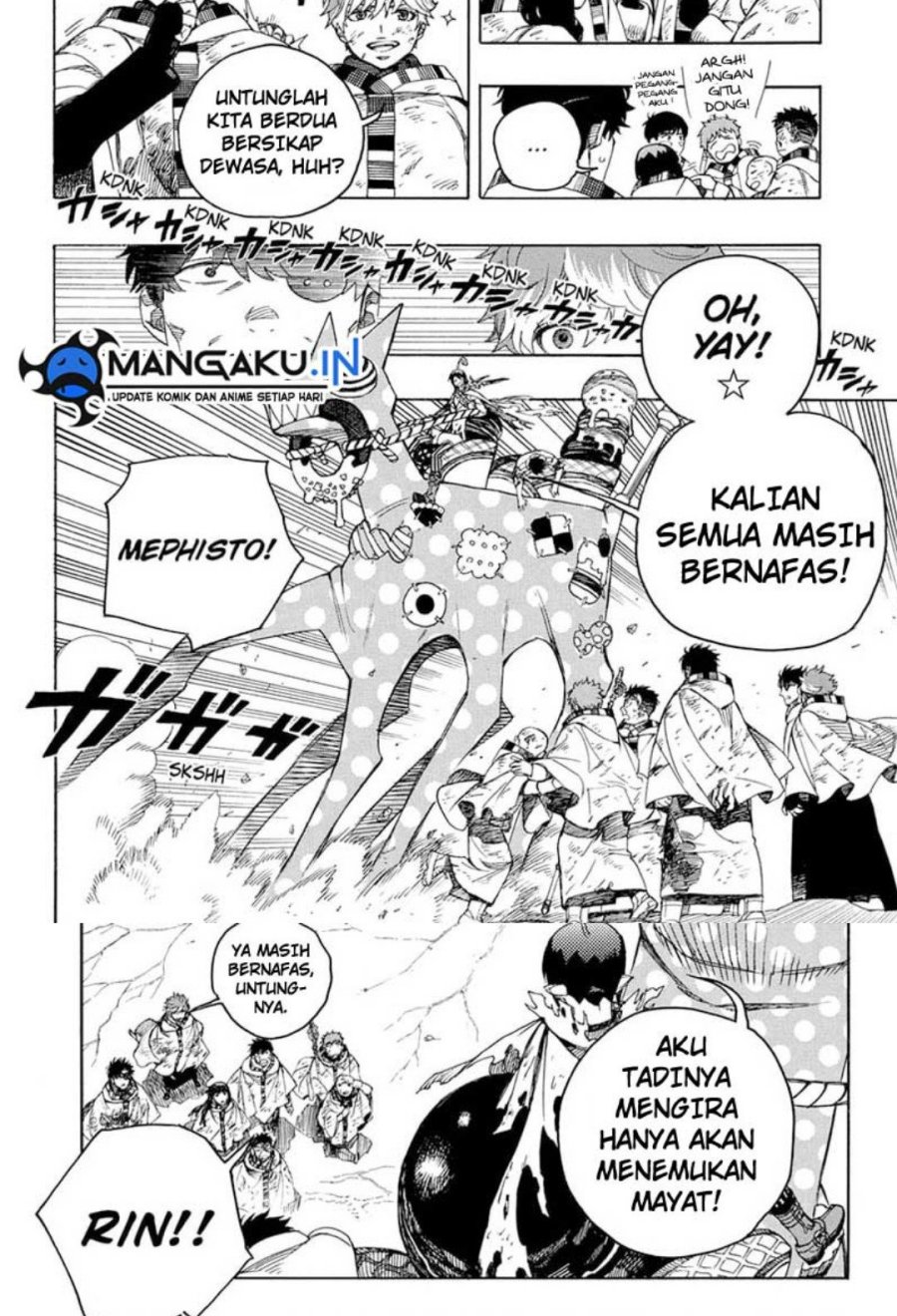 Ao no Exorcist Chapter 141.1 - halaman 9