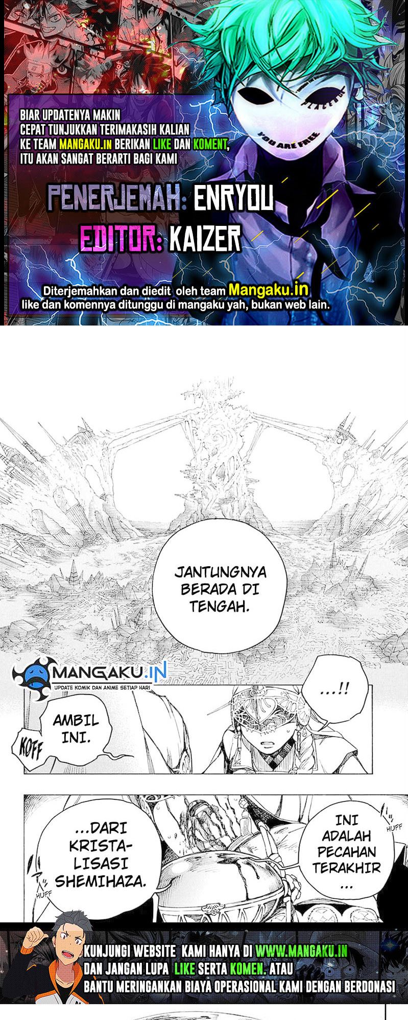 Ao no Exorcist Chapter 141.2 - halaman 1